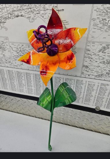 Picture of 22-Short PM Awesome Purple Zoombie Center Yellow Red Jaw Breaker