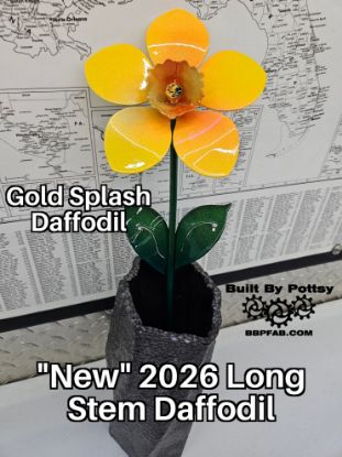 Picture of Gold Splash Daffodil Long Stem