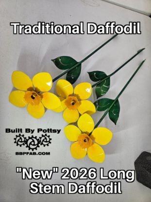 Picture of 3-Pack - Traditional Daffodil Long Stem