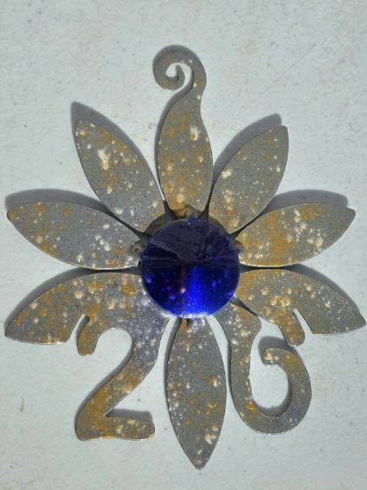 Picture of Christmas -26 Ornament -Dark Blue Winter